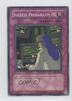 Success Probability 0% Unlimited YuGiOh Shadow of Infinity #SOI-EN057 2006 0xr2 - Image 1