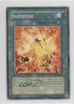 Supervise 1st Ed. YuGiOh Warriors' Strike Structure Deck #SDWS-EN017 2009 0d94 - Image 1