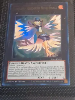 Yugioh RA04-EN069 - Lyrilusc - Assembled Nightingale - Ultra Rare - Image 1