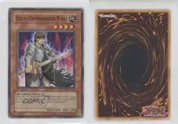 Field-Commander Rahz 1st Ed. YuGiOh Warriors' Strike Structure Deck 2009 0d94 - Image 3