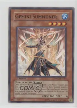 Gemini Summoner 1st Ed. YuGiOh Warriors' Strike Structure Deck #SDWS-EN011 0b5 - Image 1