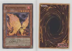 Blazewing Butterfly 1st Ed. YuGiOh Warriors' Strike Structure Deck 2009 0b5 - Image 3