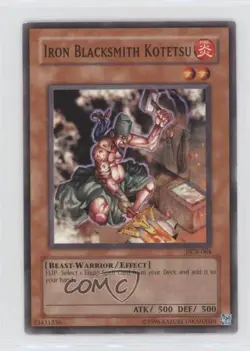 Iron Blacksmith Kotetsu Unlimited YuGiOh Dark Crisis #DCR-064 2003 0xr2 - Image 1