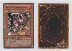 Iron Blacksmith Kotetsu Unlimited YuGiOh Dark Crisis #DCR-064 2003 0xr2 - Image 3