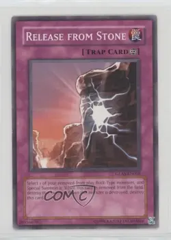 Release From Stone Unlimited YuGiOh Gladiator's Assault #GLAS-EN068 2007 0b5 - Image 1