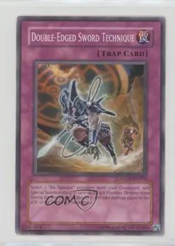 Double-Edged Sword Technique Unlimited YuGiOh Gladiator's Assault 2007 0b5 - Image 1