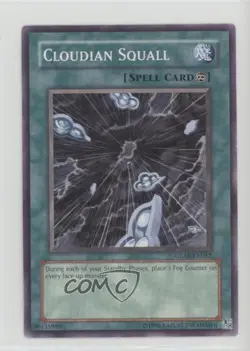 Cloudian Squall Unlimited YuGiOh Gladiator's Assault #GLAS-EN052 2007 0b5 - Image 1