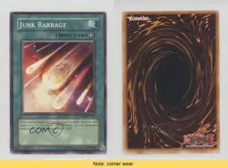 Junk Barrage Unlimited YuGiOh The Duelist Genesis #TDGS-EN47 2008 READ 0b5 - Image 3