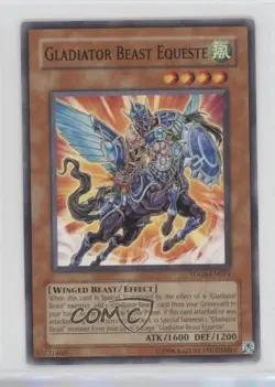 Gladiator Beast Equeste Unlimited YuGiOh The Duelist Genesis #TDGS-EN24 0t4d - Image 1