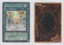 Ritual Foregone 1st Ed. YuGiOh Cyberdark Impact #CDIP-EN039 2006 10j9 - Image 3