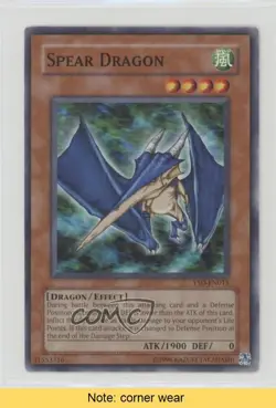 Spear Dragon Unlimited YuGiOh Starter Deck #YSD-EN015 2006 READ 0b5 - Image 1