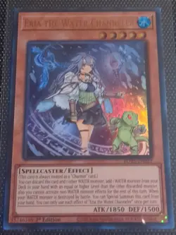 Yugioh Eria the Water Channeler ROTA-EN023 Ultra Rare 1st Ed NM - Image 1