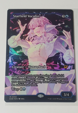 Starfield Vocalist (Showcase) Edge of Eternities Foil - Image 1