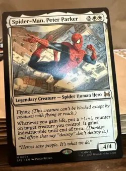 Magic The Gathering Mtg 1x Spider-Man, Peter Parker SDCC Comicon 2025 In Hand! - Image 1