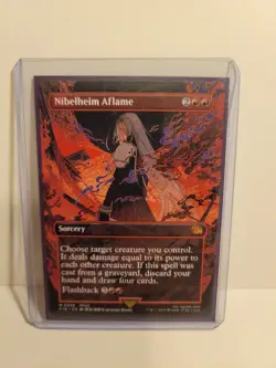Nibelheim Aflame (Borderless) Final Fantasy Regular - Image 1