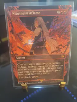 Nibelheim Aflame (Borderless) Final Fantasy Regular - Image 1