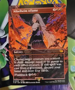 Nibelheim Aflame (Borderless) Final Fantasy Regular - Image 5
