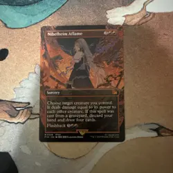 Nibelheim Aflame (Borderless) Final Fantasy Regular - Image 1