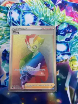 Choy 200/189 Pokemon TCG SWSH Astral Radiance Rainbow Secret Rare NM - Image 1