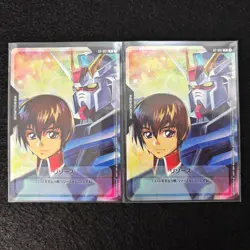【Set of 2】 Gundam Card Game Kira Yamato RP-007 Resource PROMO FOIL MINT JAPANESE - Image 1