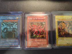 Yu-Gi-Oh Egyptian God Card Set - GBI-001, GBI-002, GBI-003 - Secret Rare - LP - Image 1