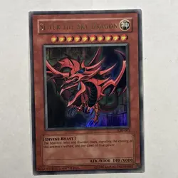 Yu-Gi-Oh Egyptian God Card Set - GBI-001, GBI-002, GBI-003 - Ultra Rare - LP - Image 3
