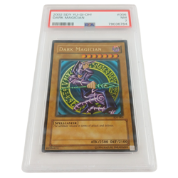 Dark Magician PSA 7 - 2002 Yu-Gi-Oh! SDY-006 - Iconic Card - NM Spellcaster Rare - Image 1