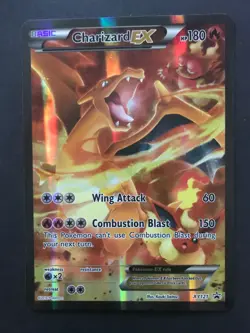 Charizard EX XY121 XY JUMBO Pokemon Card Oversized Generations PROMO Exc - Image 2