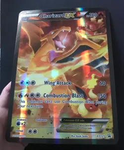 Charizard EX XY121 XY JUMBO Pokemon Card Oversized Generations PROMO Exc - Image 4