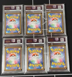 Pokemon Card PSA10 6-Card Consecutive Serial Number Team Rocket's Glory AR Set - Image 2