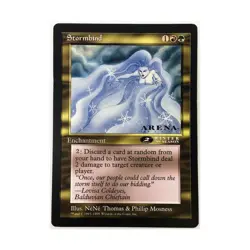 WOTC MTG Oversize Cards Stormbind (6.25" x 9") VG+ - Image 1