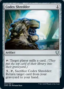 Codex Shredder - Near Mint MTG Commander Legends - Image 1