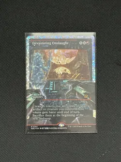 Devastating Onslaught (0387) (FRACTURE FOIL) Edge of Eternities - MTG - Image 1