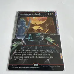 Devastating Onslaught (0387) (FRACTURE FOIL) Edge of Eternities - MTG - Image 1