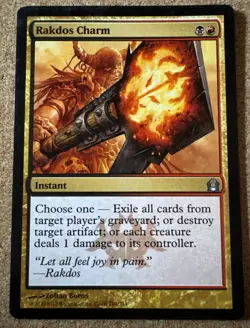 Rakdos Charm #184 (LP) Return to Ravnica RTR Magic MTG 2012 - Image 1