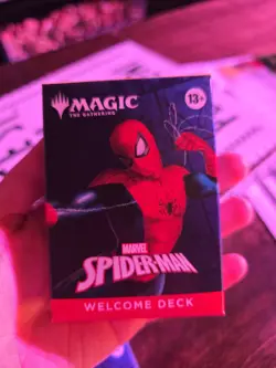 SDCC 2025 Magic The Gathering Spider-Man Welcome Deck, Hasbro Mtg Exclusive - Image 1