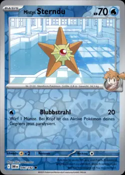 Pokemon 046/182 - Mistys Sterndu - Reverse Holo - Ewige Rivalen - Image 1