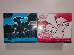 Black Bolt & White Flare *Pokemon Center* Exclusive Elite Trainer Box ETB SEALED - Image 1