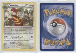 Watchog Pokemon XY Furious Fists #85 0sw6 - Image 3