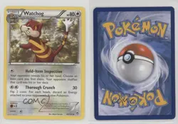 Watchog Pokemon XY Furious Fists #85 1bu3 - Image 3