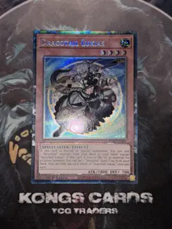 JUSH-EN001 Dracotail Lukias Collector's Rare 1st Ed YuGiOh - Image 1