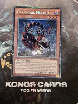 JUSH-EN005 Dracotail Mululu Collector's Rare 1st Ed YuGiOh - Image 1