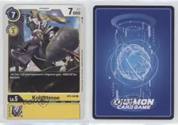 2021 Digimon Card Game - Battle of Omni Knightmon #BT5-042 0ka3 - Image 3
