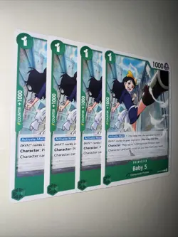 OP05-033 Baby 5 X4 Playset English One Piece Card Game TCG CCG - Image 2