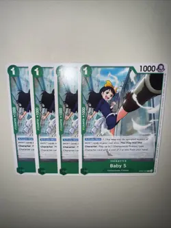 OP05-033 Baby 5 X4 Playset English One Piece Card Game TCG CCG - Image 5