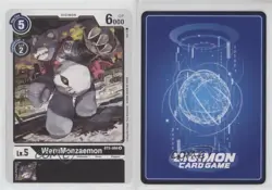 2021 Digimon Card Game - Battle of Omni Rare WaruMonzaemon #BT5-066 7ba - Image 3