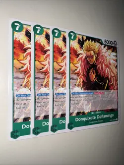 OP05-029 Donquixote Doflamingo X4 Playset English One Piece Card Game TCG CCG - Image 2