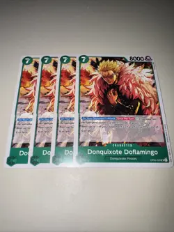 OP05-029 Donquixote Doflamingo X4 Playset English One Piece Card Game TCG CCG - Image 4