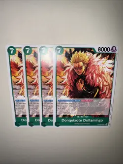 OP05-029 Donquixote Doflamingo X4 Playset English One Piece Card Game TCG CCG - Image 5