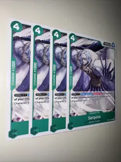 OP05-026 Sarquiss X4 Playset English One Piece Card Game TCG CCG - Image 2